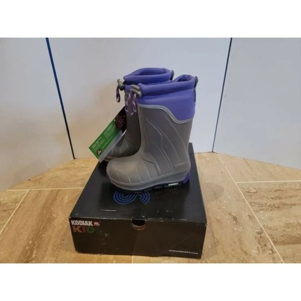 NEW Kodiak Kids Grey‎ Purple Passion US 9 Big Kids